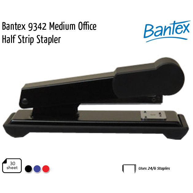 

Bantex Stapler Medium 24/6 &26/6 # 9342 (pcs)