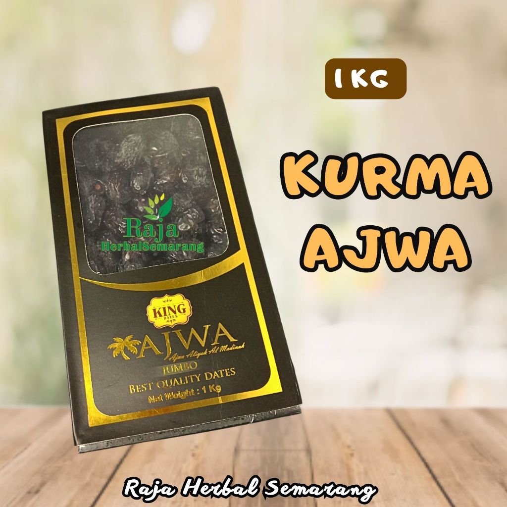 

Kurma Ajwa 1 Kg Asli Madinah Kurma Nabi Ajwa Premium Original Saudi Arabia Makanan Oleh Oleh Haji dan Umroh
