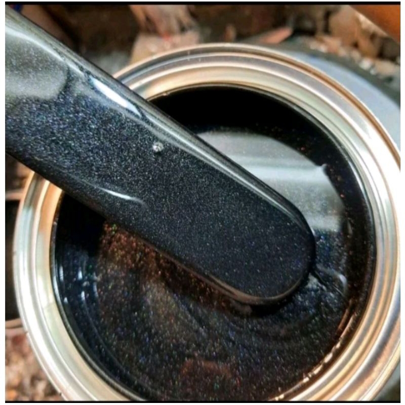 Cat Black Mica 209 Metalik Penta Super Gloss / Hitam Metalik