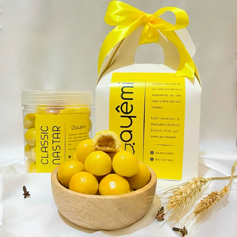 

Gayêmi Premium Classic Nastar | Hampers Lebaran | Eid Hampers | Parcel Idul Fitri