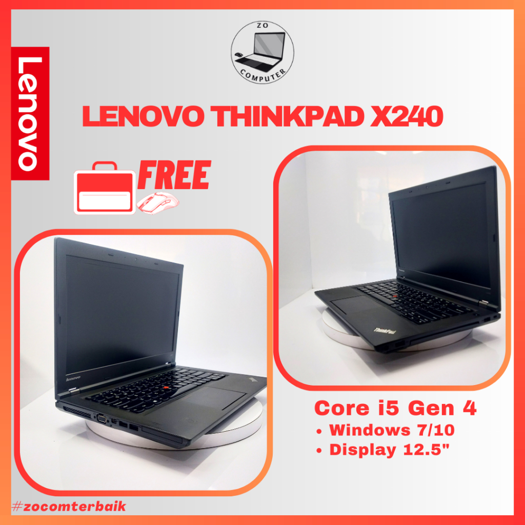 Laptop Lenovo Thinkpad X240 Core i5 Gen 4