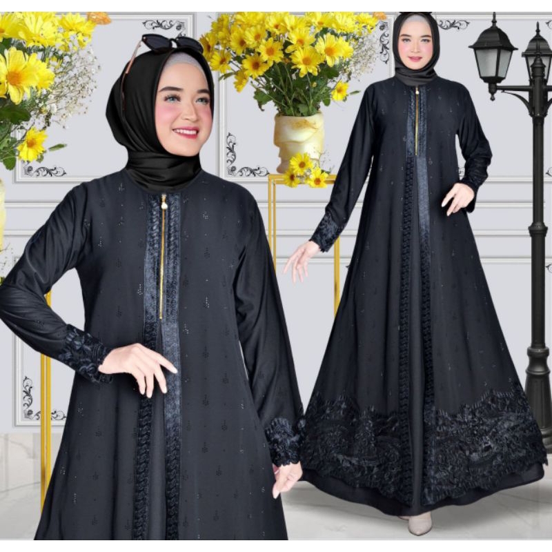 Gamis Abaya Gamis lebaran Gamis abaya dewasa Abaya ceruty