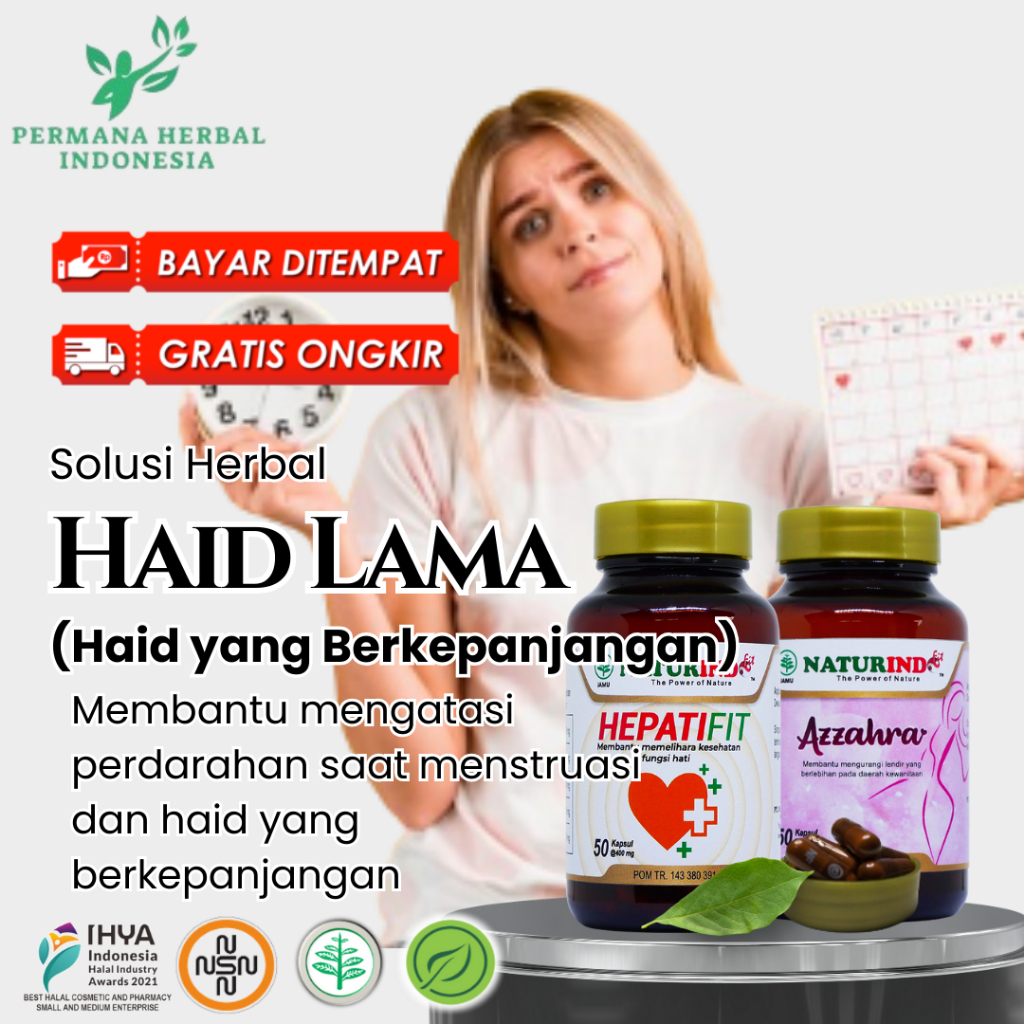 Obat Pelancaran Menstruasi Haid Berkepanjangan Lancar Telat Haid Tuntas Gangguan Hormon Azzahra