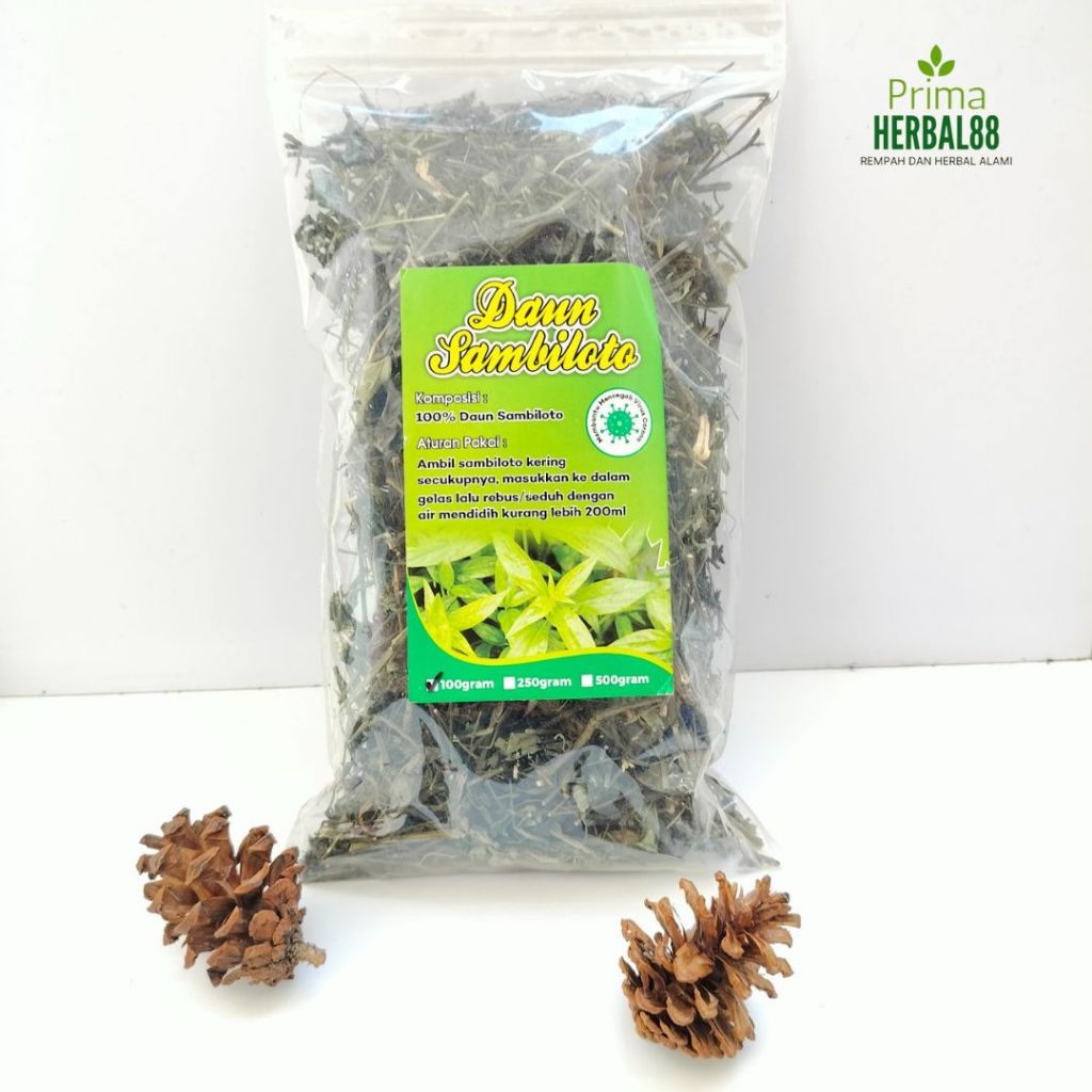 

Daun Sambiloto Kering Organik