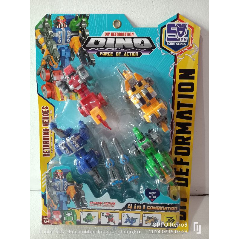 Diy deformation dino