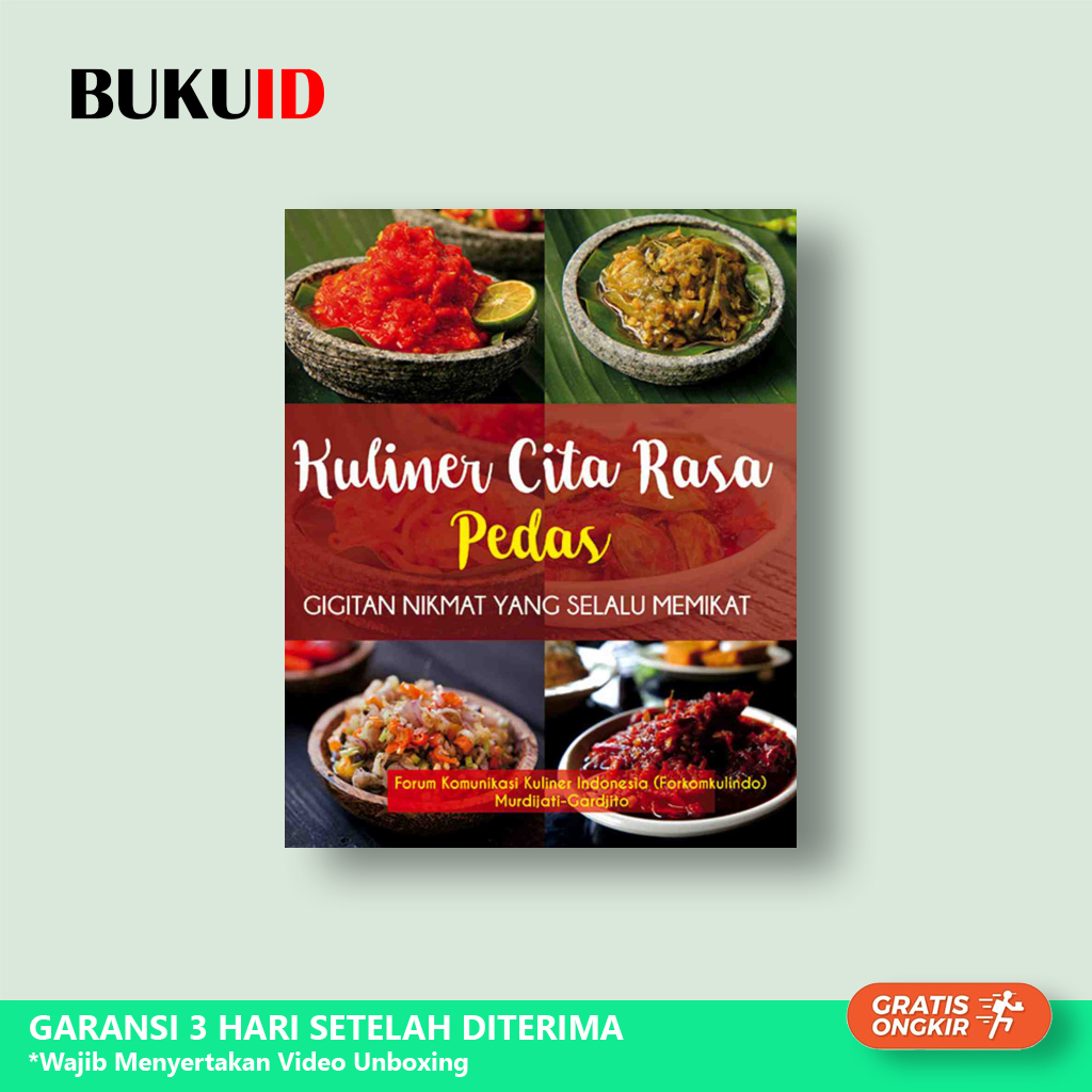 Buku Kuliner Cita Rasa Pedas - Original