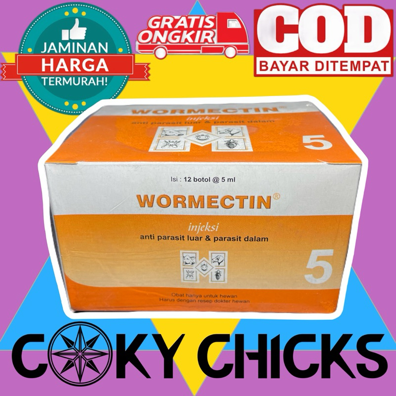 WORMECTIN 5ml, 20ml. wormectin inject. wormektin
