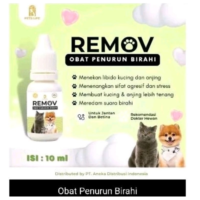 REMOV PENURUN BIRAHI KUCING PENURUN LIBIDO KUCING
