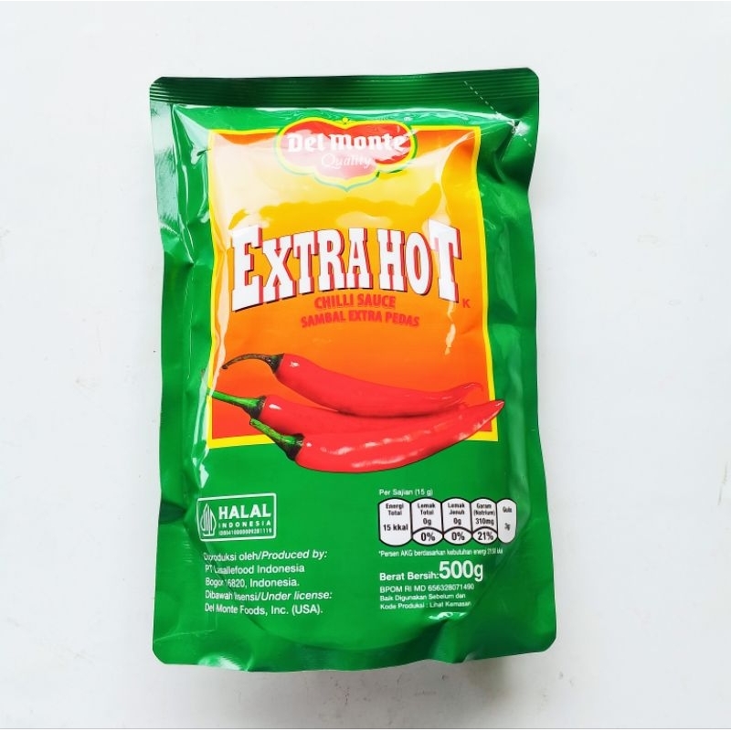 

Delmonte Saus ExtraHot 500 gram