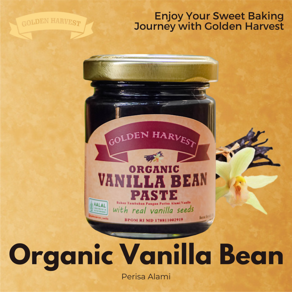 

Golden Harvest Premium Organic Vanilla Bean Paste