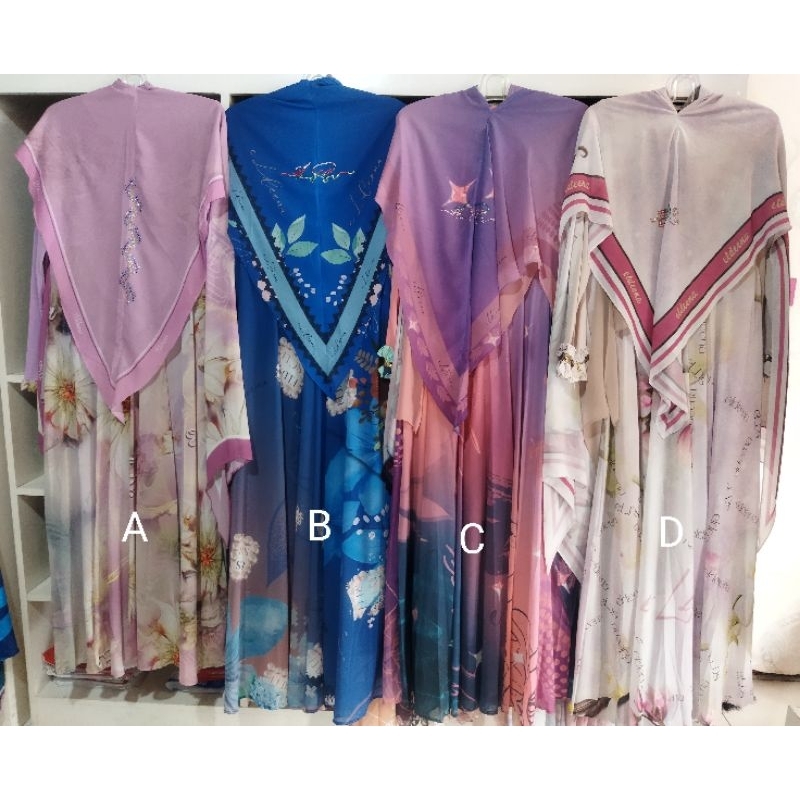 GAMIS SET SYARI ELDEENA ORIGINAL