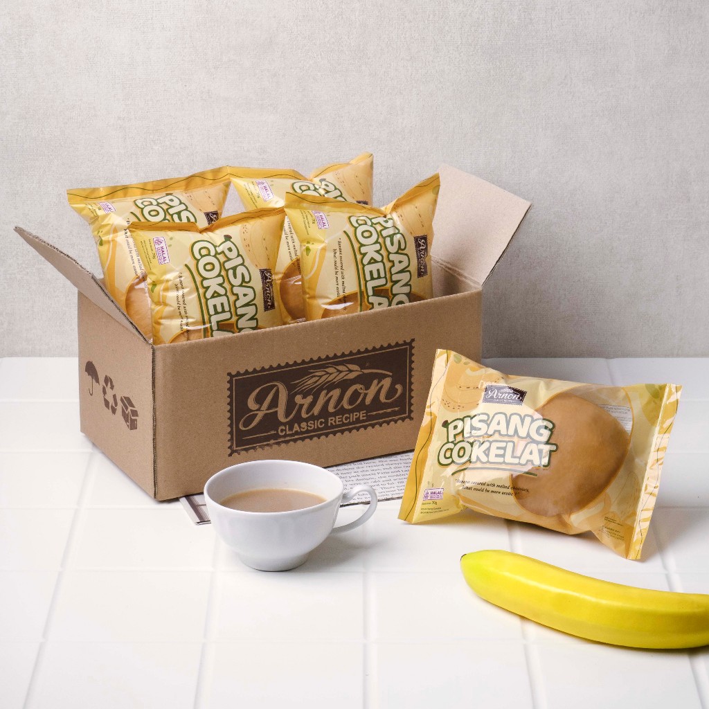 

Roti Pisang Coklat Arnon Bakery Paket 5 pcs