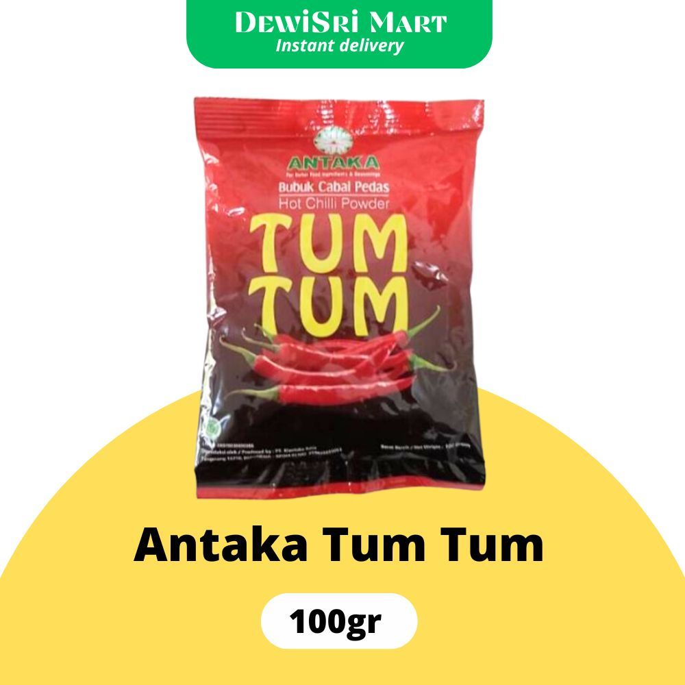 

Cabe bubuk TUM TUM 100gr - Dewi Sri mart