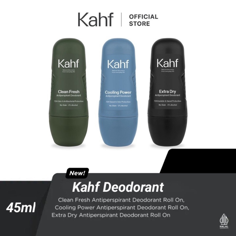 Kahf Soothing Antiperspirant Deodorant / Kahf deodorant / Kahf roll on