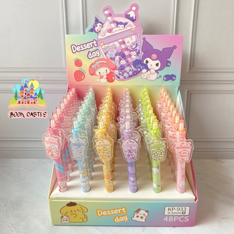 

Pulpen sanrio acrylic tema Boba