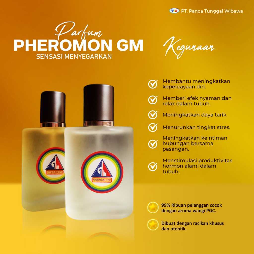 Parfum Pheromon GM Sensasi Menyegarkan