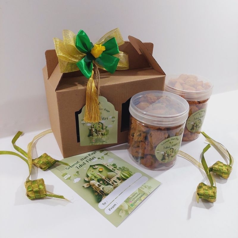 

Hampers Idul Fitri / Hampers lebaran / Paket Idul Fitri / Kue Lebaran