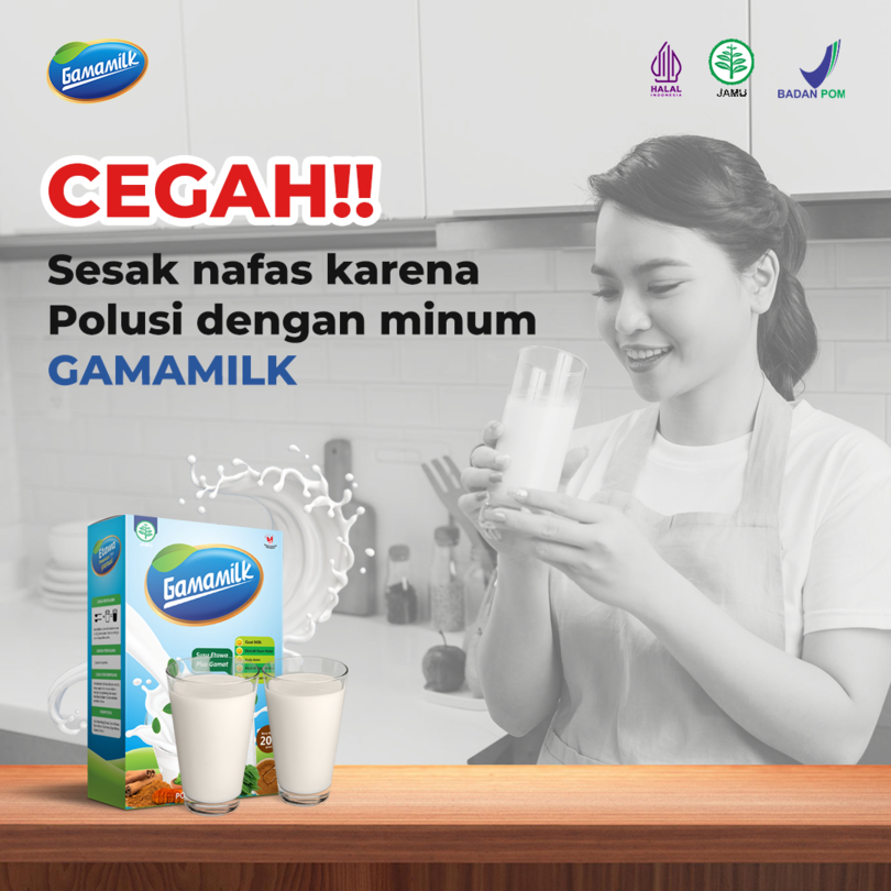 

GAMAMILK - Susu Etawa dengan Ekstrak Daun Kelor Ampuh Atasi Sesak Nafas, Batuk Menahun, dan Bronkitis Bersertifikat HALAL & BPOM