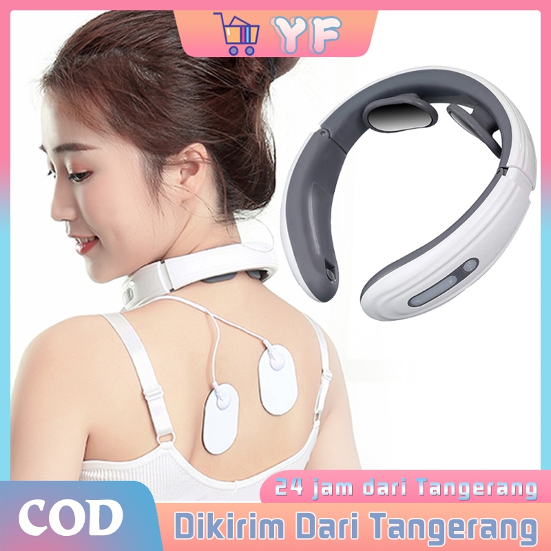 Alat Pijat Leher Terapi Kesehatan Elektrik Multifungsi Pijat Akupunktur Dengan Pemanas