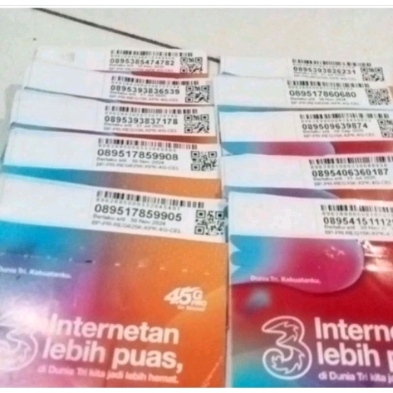 kartu perdana siap pakai