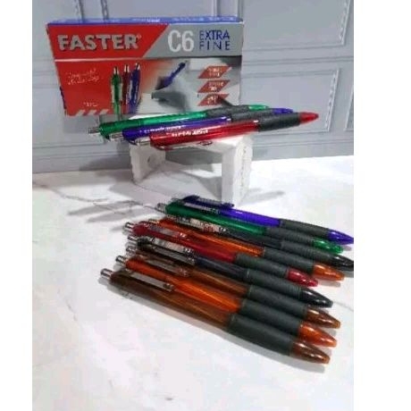 

Bulpen Cetakan Faster C-6 hitam (12pcs)