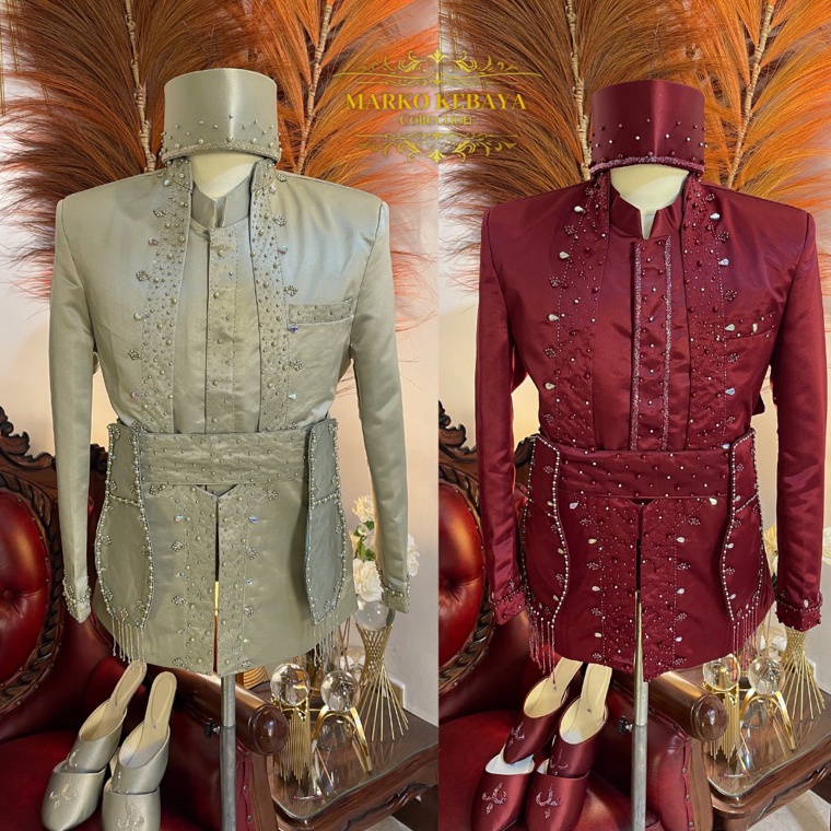 ART A59C Beskap pengantin sunda  Basofi pengantin  Beskap pengantin  Beskap pengantin pria  Beskap p