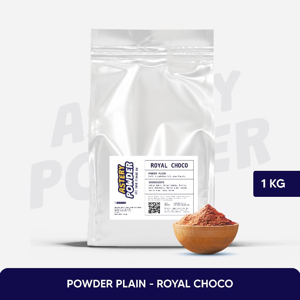 

Sekar_Shop07 Astery Powder - 1Kg Royal Choco Powder Plain / Royal Chocolate Powder Drink / Bubuk