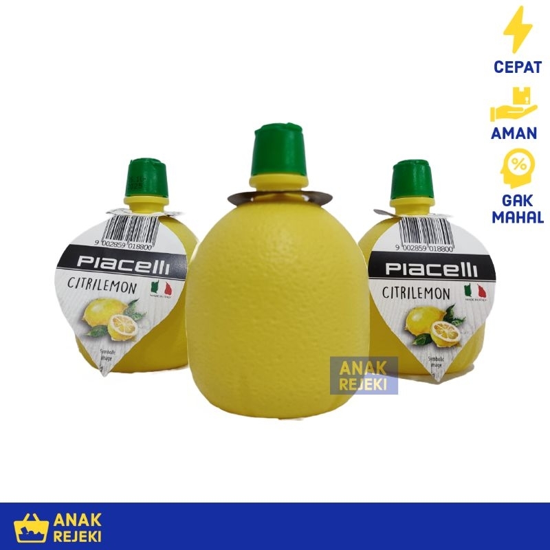 

Piacelli Lemon Juice Lime Juice Concentrate 200ml - Sari Lemon & Nipis - Lemon Juice