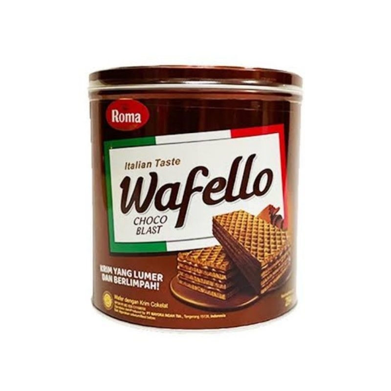 

ROMA WAFELLO COKLAT KALENG 234 GR