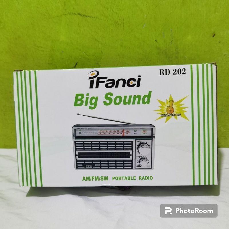 Radio Ifanci RD 202 Original 100 % ll Radio portabel