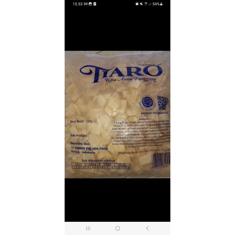 

parsel jajanan lebaran tiaro 500g