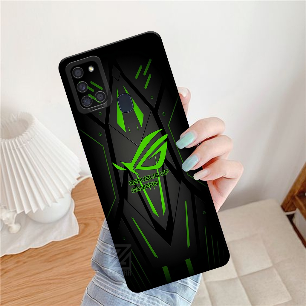 Case Samsung Galaxy A21S - Fashion Case Gamers - Softcase Samsung Galaxy A21S - Casing Samsung Galax