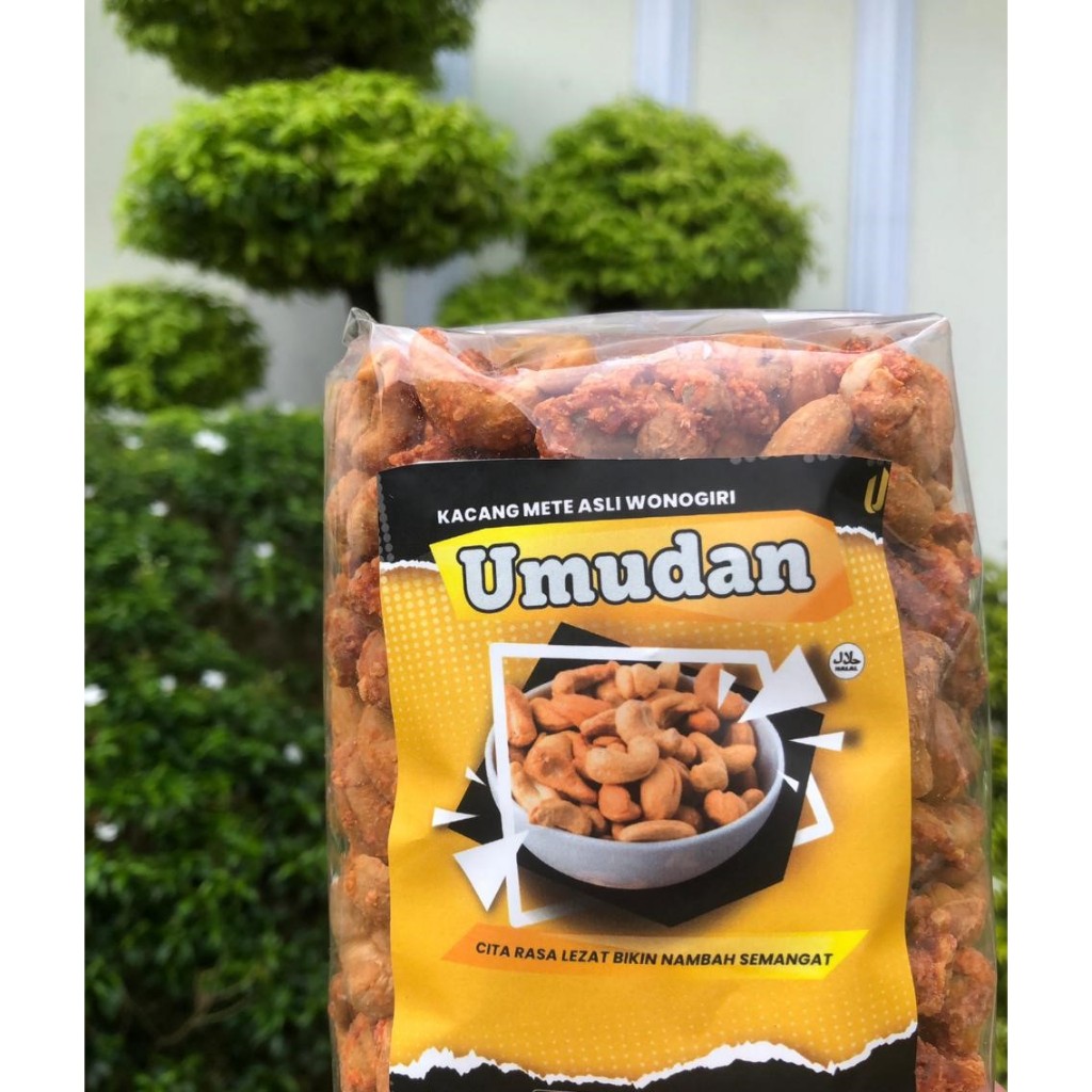 

UMUDAN Kacang Mete Pedas Manis 1.000 Gram (1 KG)