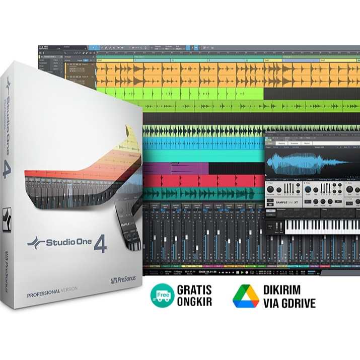 Presonus Studio One 4 professional recording software Full Version