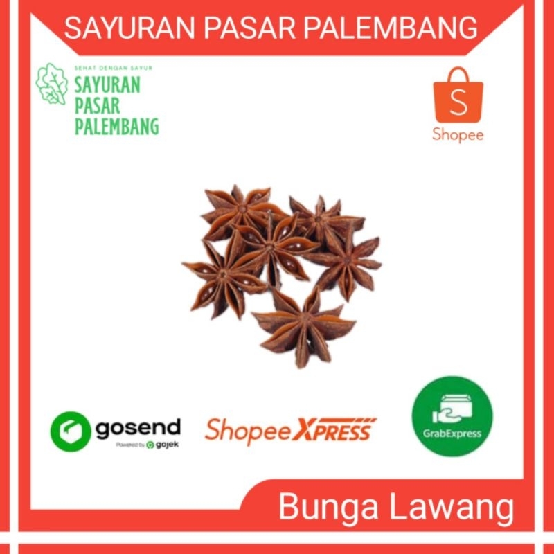 

Bunga Lawang Per Bungkus - Sayuran Pasar Palembang
