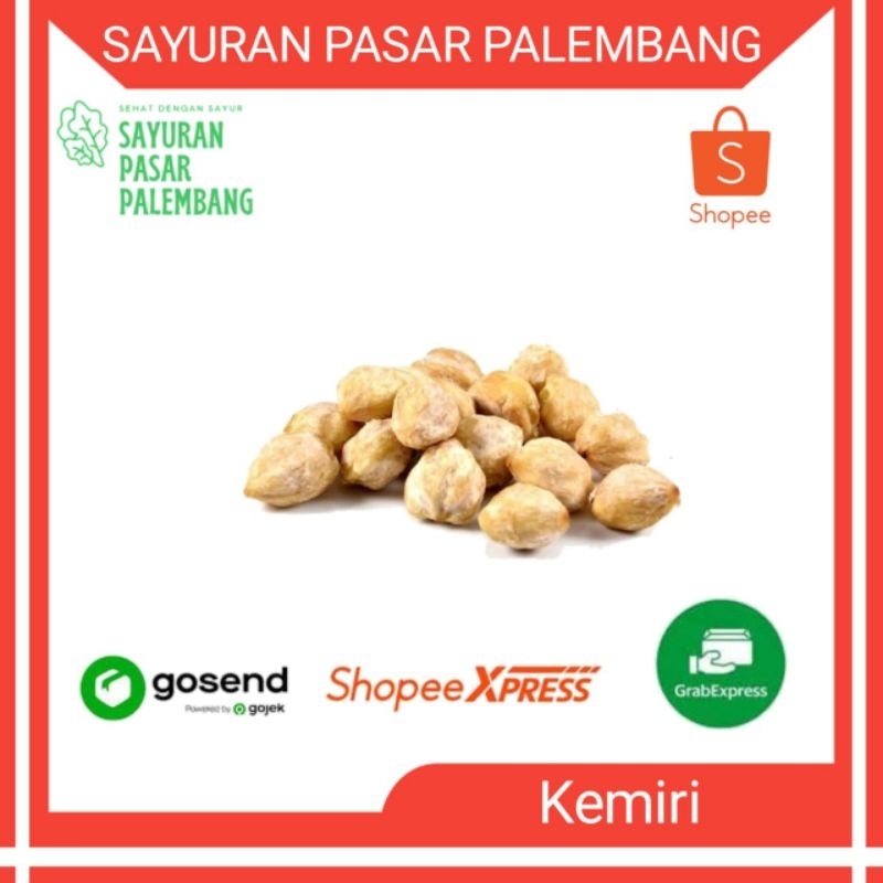 

Kemiri per bungkus - Sayuran Pasar Palembang
