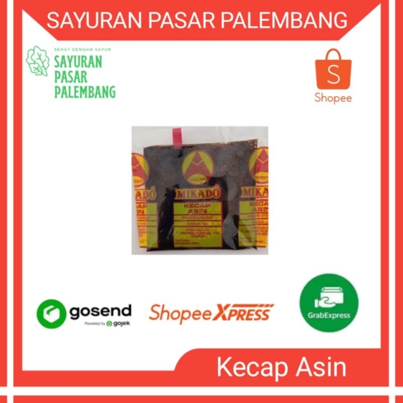 

Kecap Asin Mikado per saset - Sayuran Pasar Palembang