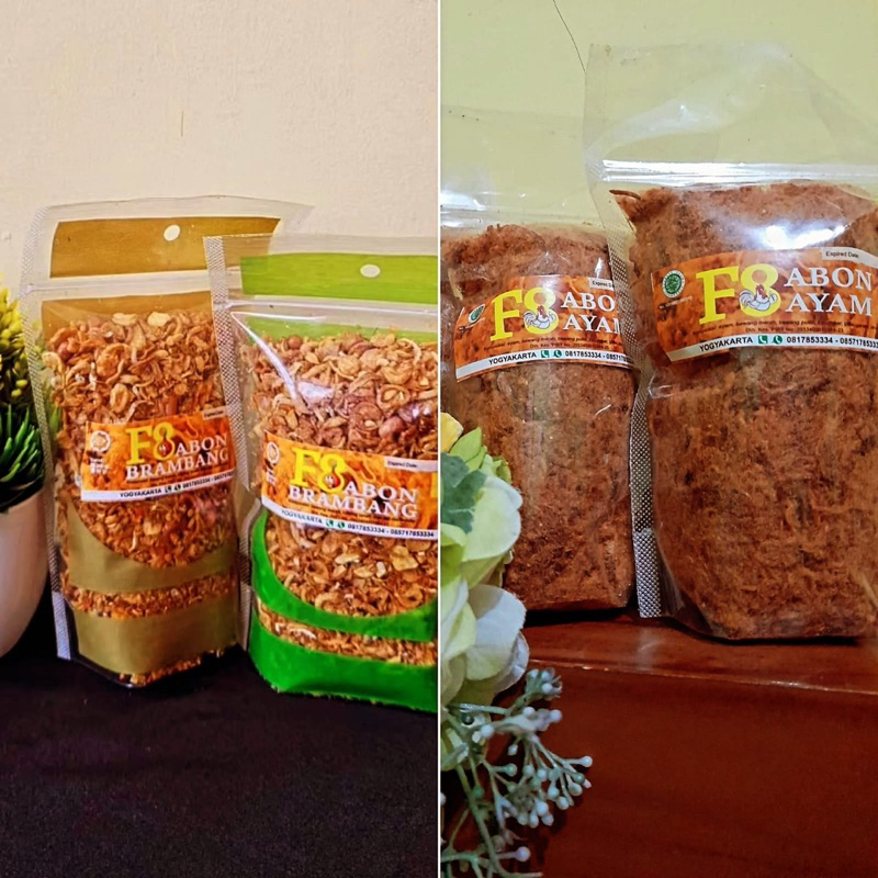 

F8 ABON BRAMBANG F8 PEDAS / GURIH 250 GRAM
