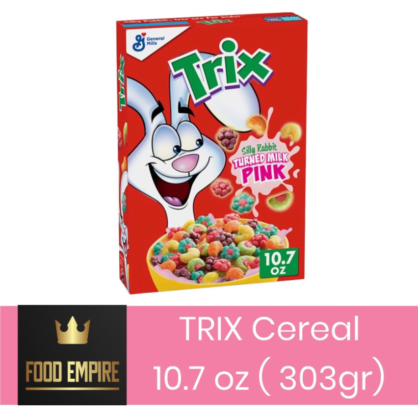

TRIX Cereal 10.7 oz | Fruit Flavored Corn Puffs 303 gr | General Mills