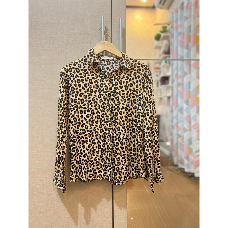blouse motif tiger  H&M preloved