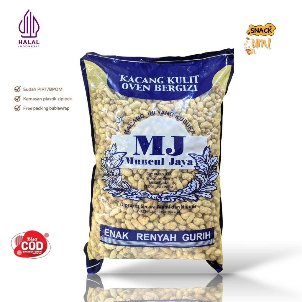 

Kacang asin/kacang kulit oven super isi 3kg/ball/kacang kulit murah