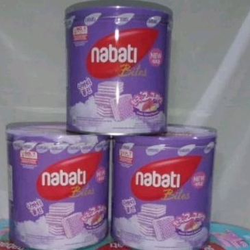 

Wafer kaleng Nabati Bites netto 287gr