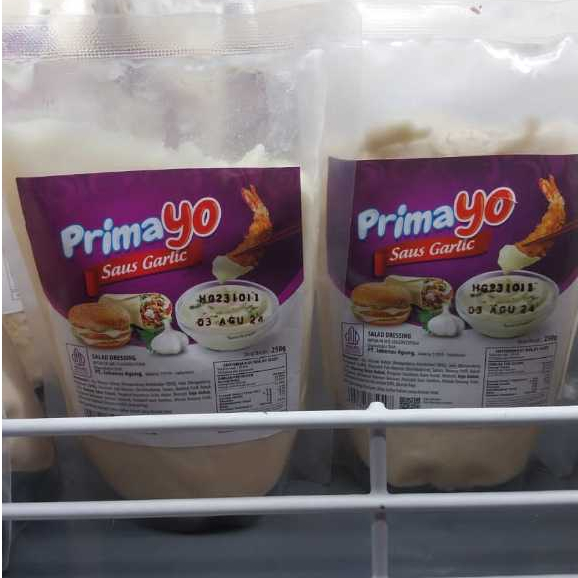 

Primayo Saus Garlic 250 gr