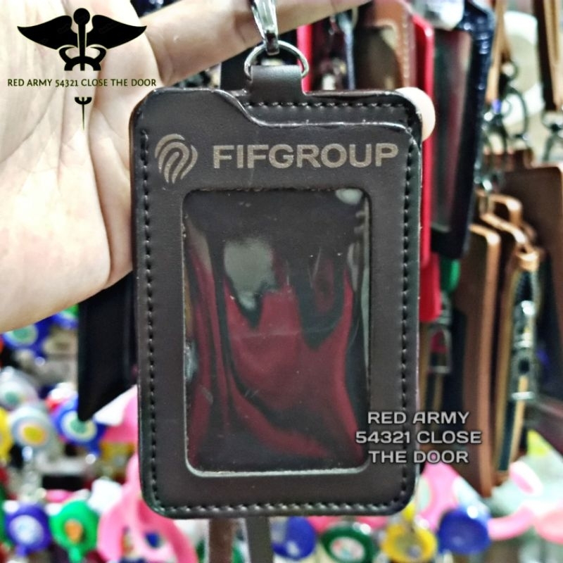 

Holder ID Card Tali Lanyard Name Tag Logo FIFGROUP ASTRA