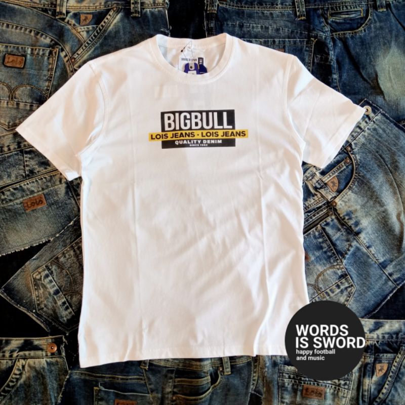 LOIS JEANS TSHIRT PUTIH - KSB2273 -