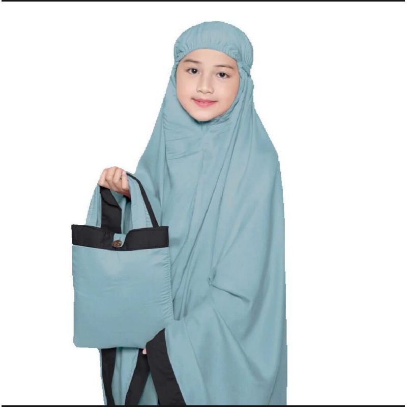 Mukena Anak Perempuan Tanggung Kombinasi umur 9 10 tahun mukena anak tanggung umur 10 sampai 12 tahu
