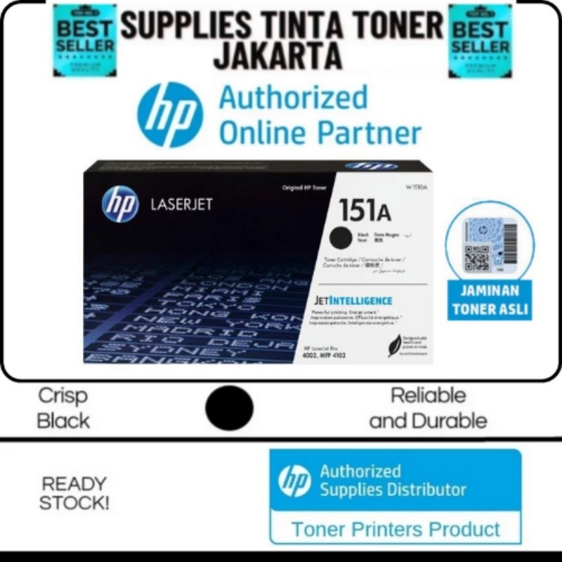 Toner HP 151A | 151 A (W1510) Black Original LaserJet