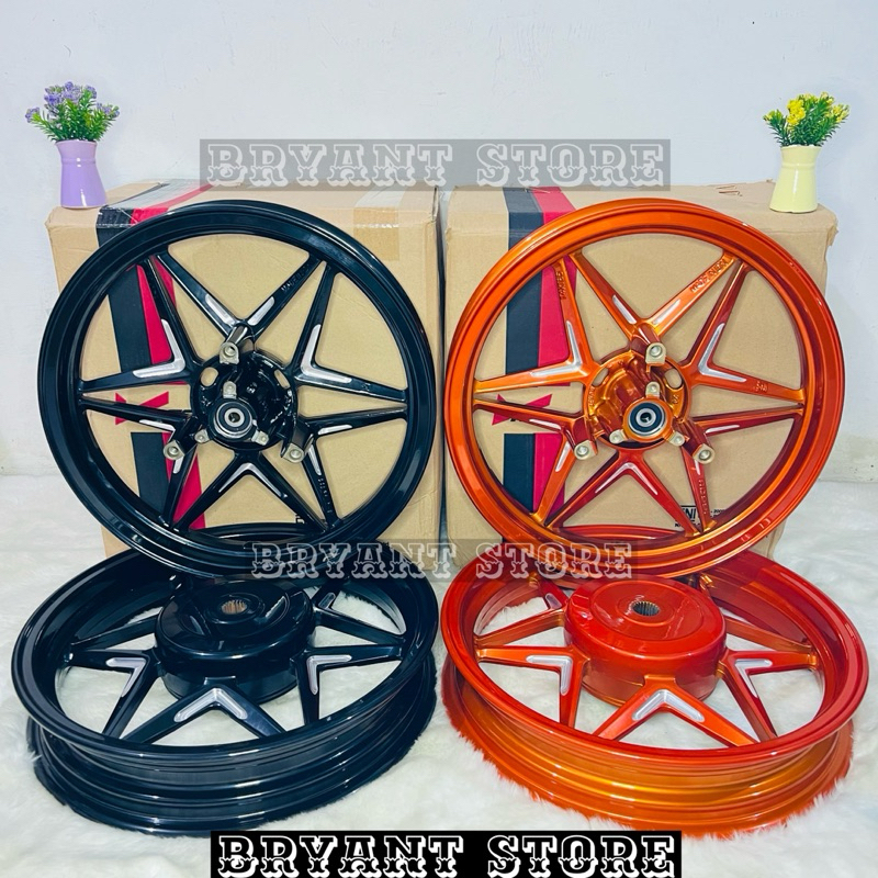 ROSSI VELG VENOM ORBIT V2 GEN 2 AEROX NEW AEROX OLD RING 14 185/250 PALANG BINTANG V SPEED VELEK VRO