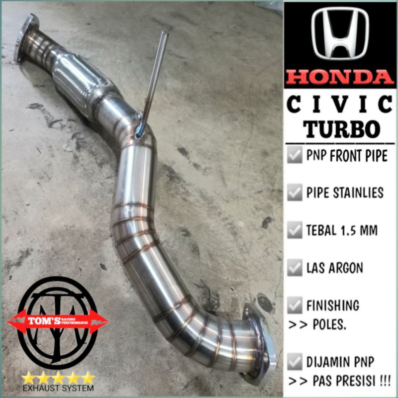 PNP FRONT PIPE CIVIC TURBO