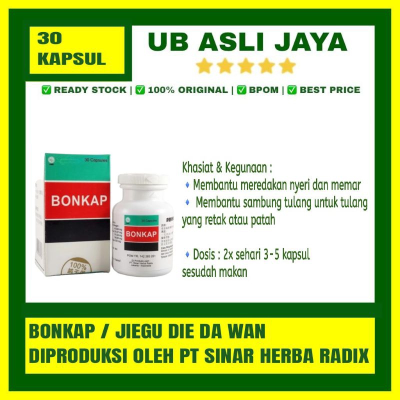 Bonkap 30 Kapsul
